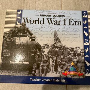 LIKE NEW TEACHER CREATED MATERIALS PRIMARY SOURCES KIT: WORLD WAR 1 ERA
